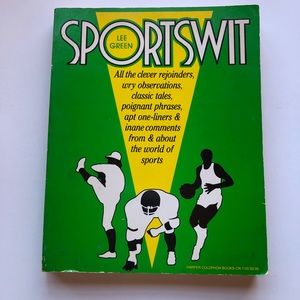 3/$12! Sportswit Lee Green Vintage 1984 1st Edition Observations 0060911336